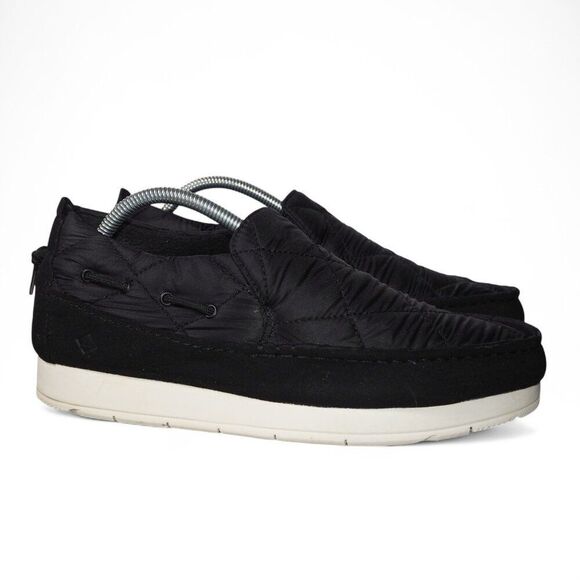 Sperry Moc Sider Quilted Slip-on Casual Shoes Black STS87049 Women's 10M - Picture 4 of 11